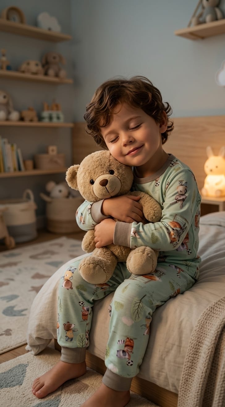 Pijama Infantil Futebol Meia Estação Confortável em Malha Modelli