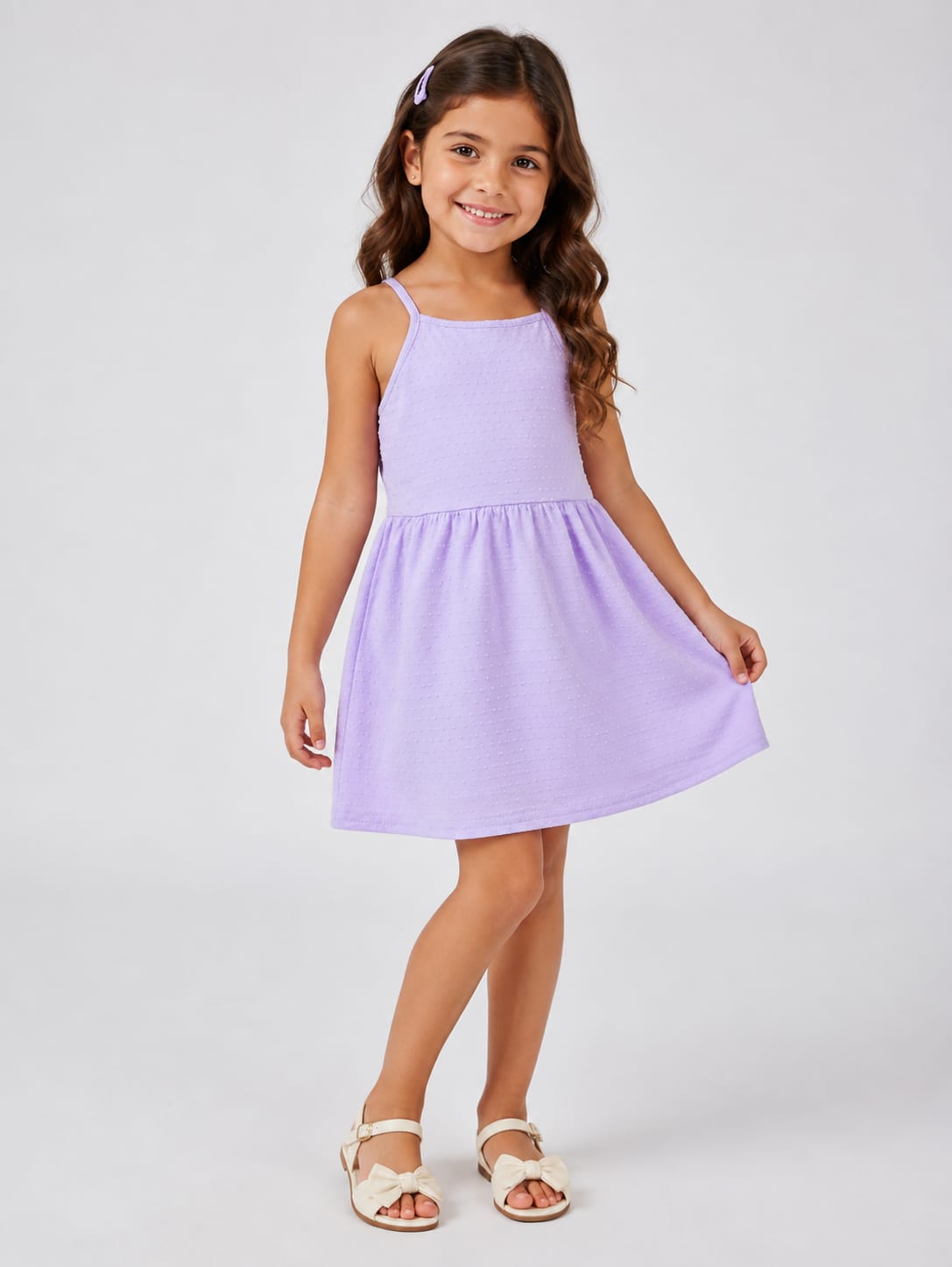 Vestido Infantil em Malha Nikko