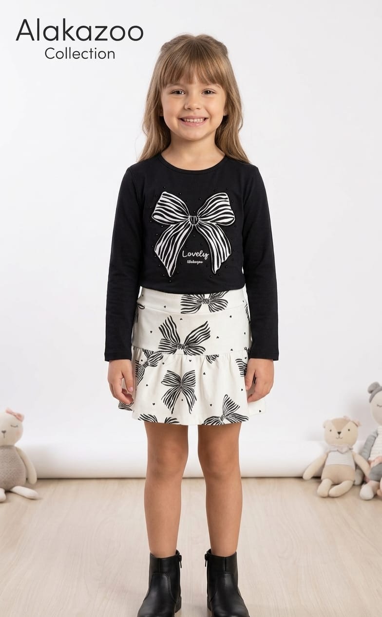 Conjunto Infantil Lovely – Delicado, moderno e confortável