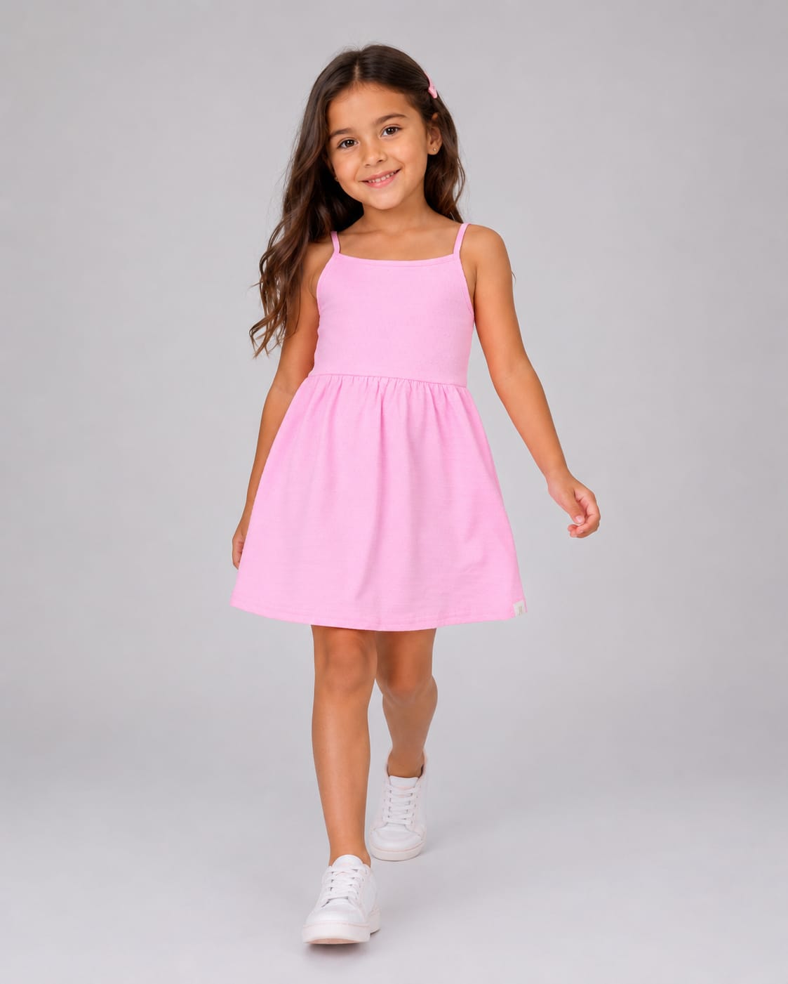 Vestido Infantil em Malha Nikko