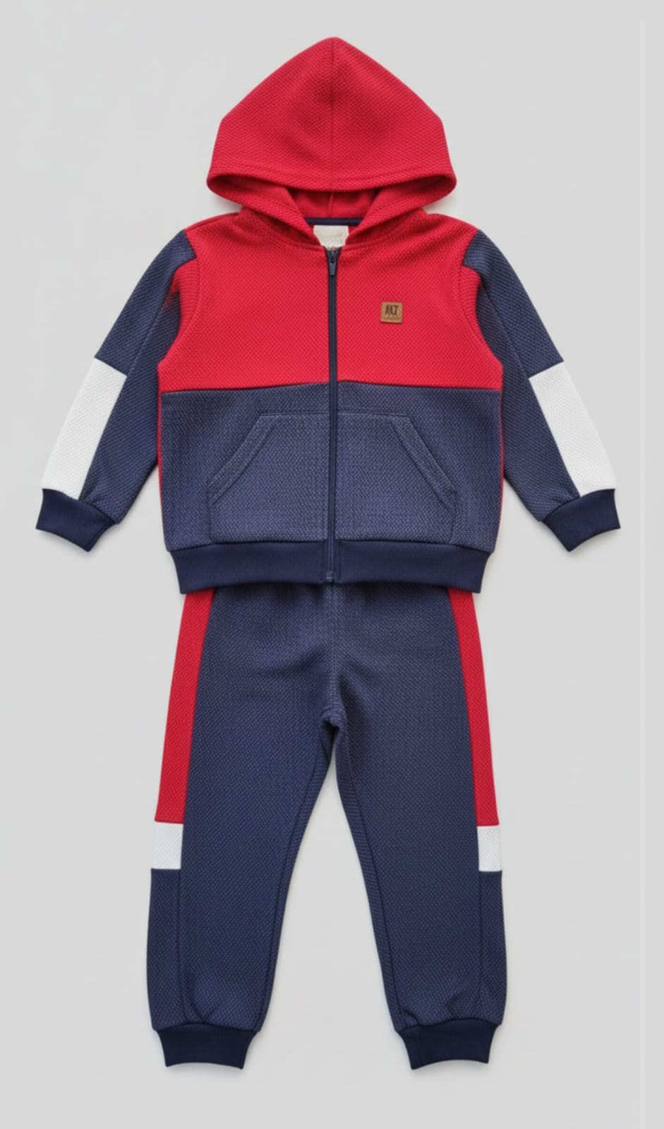 Conjunto Infantil Masculino Soft Tech com Capuz Confortável
