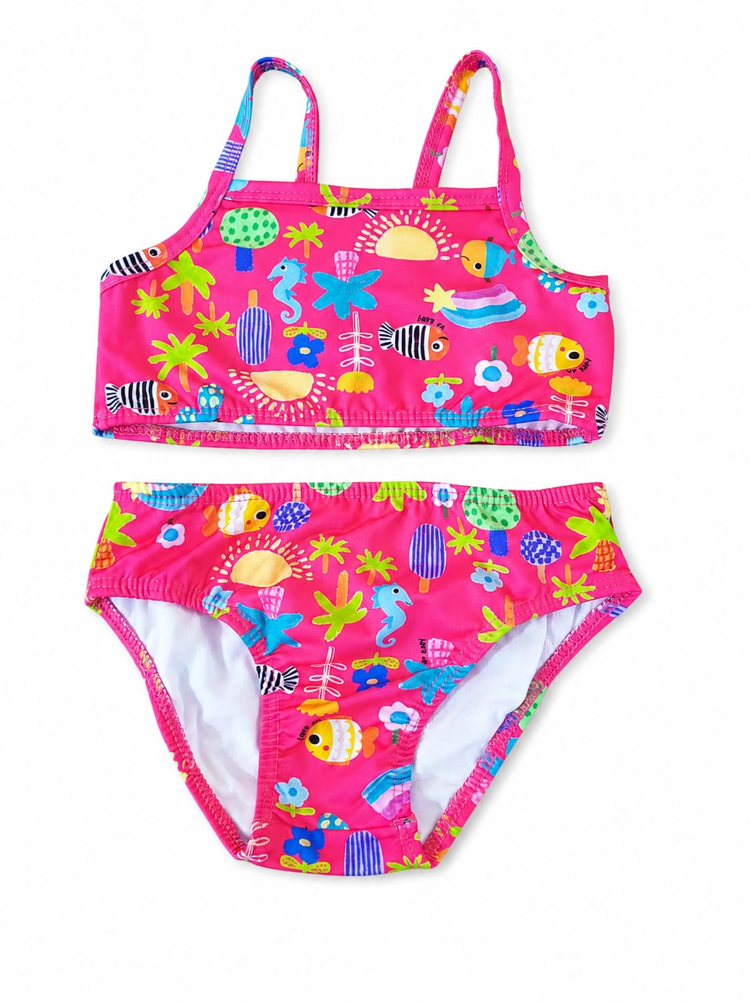 Biquíni Infantil Up Baby fundo do mar com Proteção Solar UV