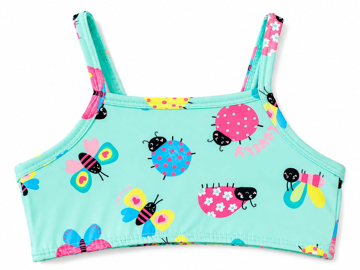 Biquíni Infantil Up Baby com Proteção Solar UV 50+ Verde