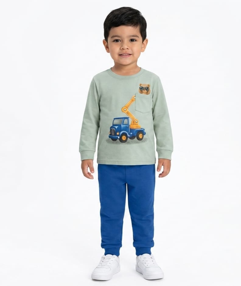 Conjunto Infantil Meia Estação – Conforto e Estilo para o Dia a Dia