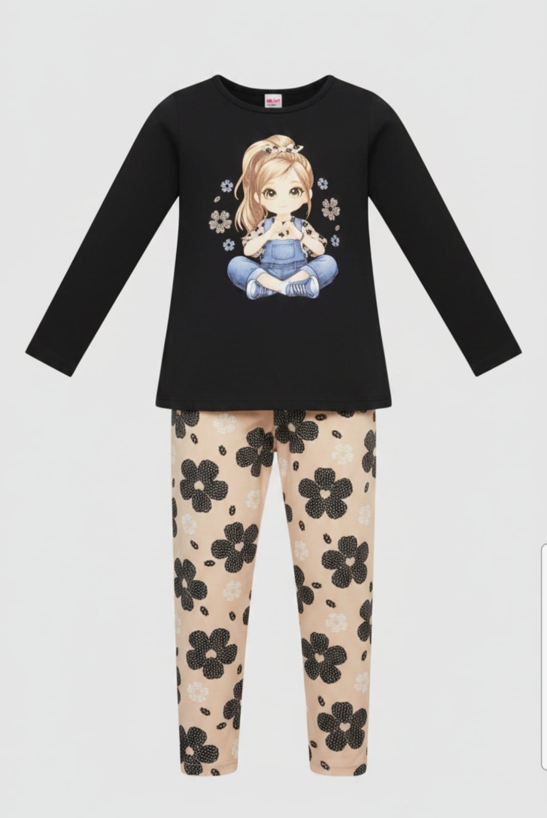 Conjunto Meia Estação Bonequinha Infantil: Conforto e Estilo Perfeito para o Dia a Dia