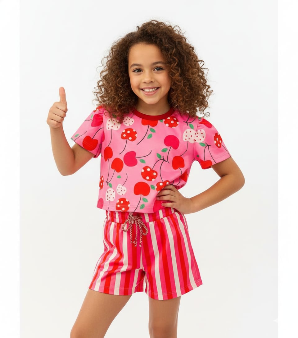 Conjunto Colors Cerejinha