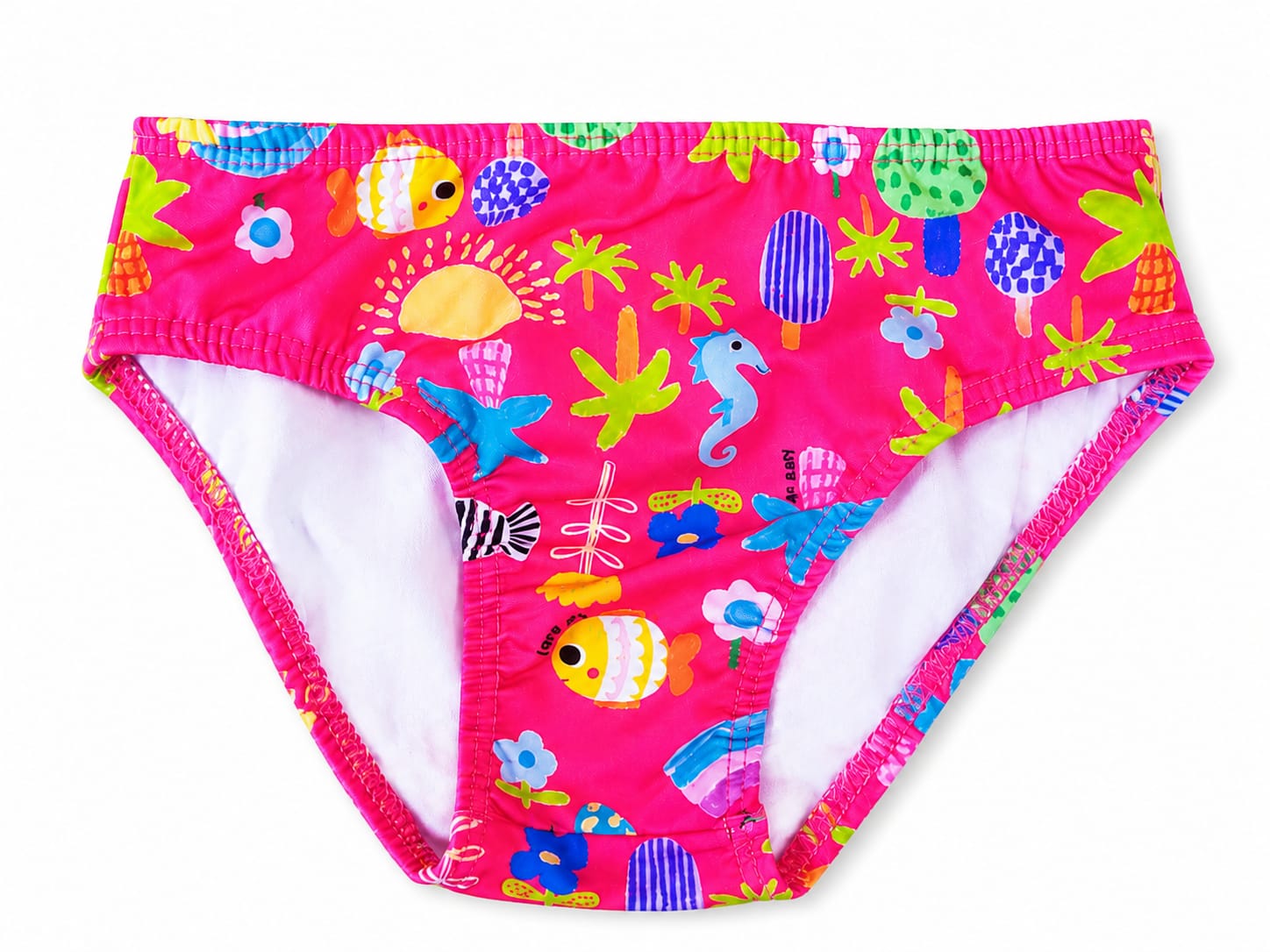 Biquíni Infantil Up Baby fundo do mar com Proteção Solar UV