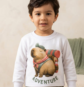 Conjunto Moletom Capivara Menino Infantil em Algodão Peluciado – Conforto e Estilo para o Dia a Dia
