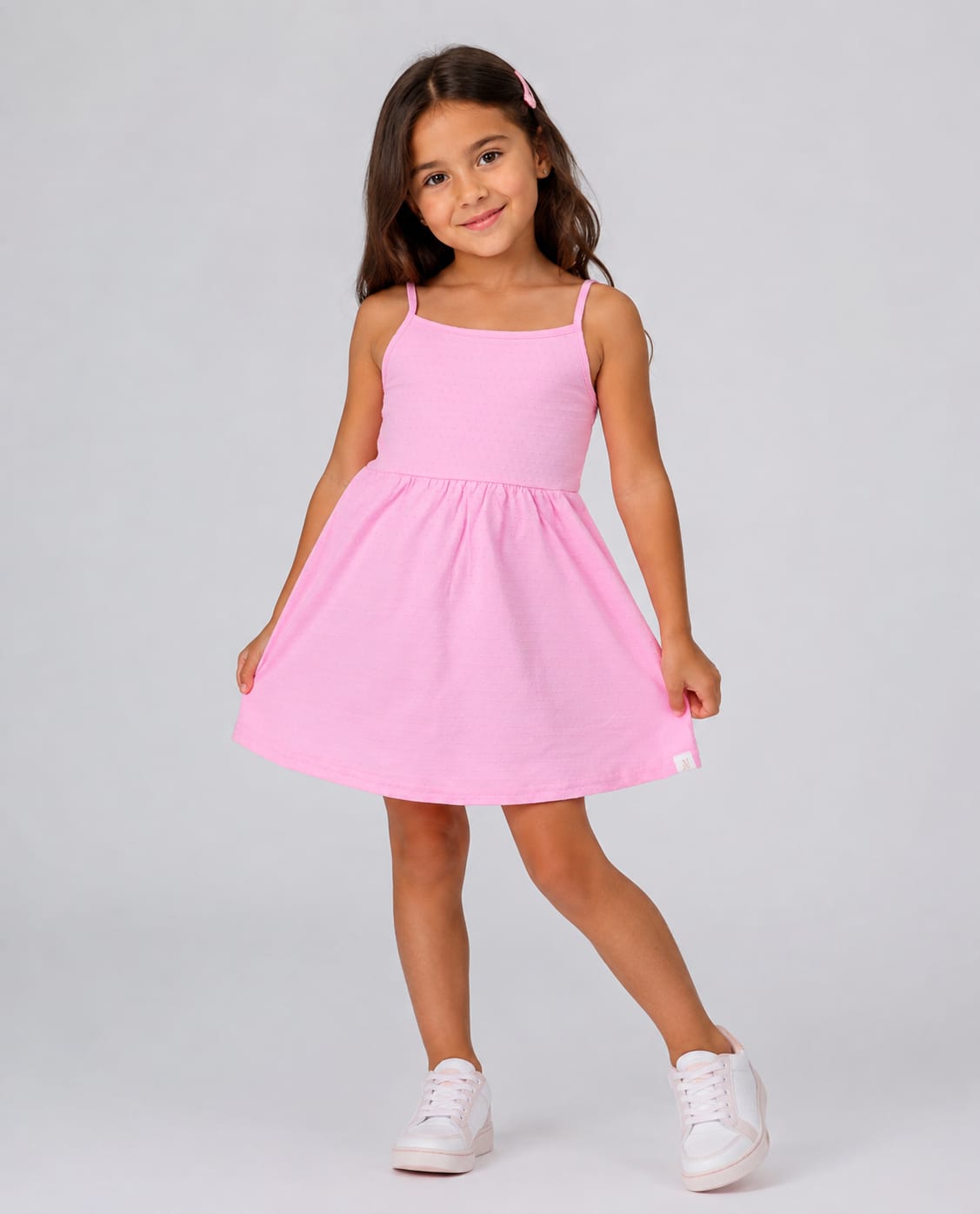 Vestido Infantil em Malha Nikko