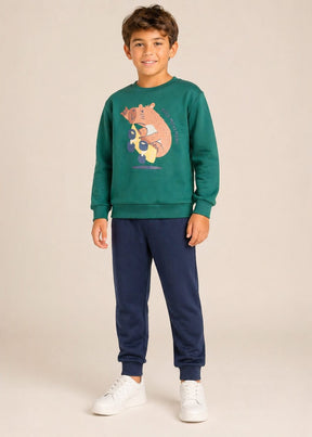 Conjunto Infantil Moletom Capivara