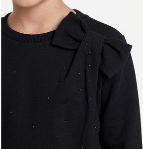 Conjunto Moletom Menina Infantil com Laço – Conforto e Estilo para o Dia a Dia
