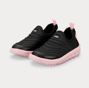 Tênis Infantil Bibi Roller 2.0 Preto com Rosa