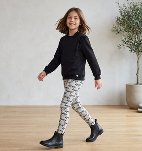 Conjunto Moletom Menina Infantil com Laço – Conforto e Estilo para o Dia a Dia