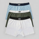 Cueca Boxer Infantil 100% Algodão – Kit com 3 | Conforto, Qualidade e Liberdade para o Dia a Dia