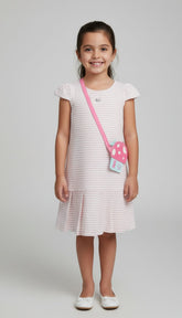 Vestido com Bolsinha Gabriela Aquarela – Delicadeza, Estilo e Conforto em um Só Look