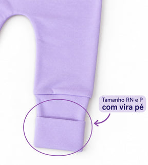 CONJUNTO BEBÊ BODY MANGA LONGA + CALÇA ESTAMPA BORBOLETA