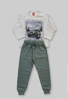 Conjunto de Moletom Jeep Menino Infantil: Conforto, Estilo e Proteção para o Dia a Dia