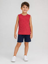 Conjunto Infantil Menino Regata e Short Marinho
