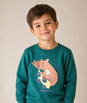 Conjunto Infantil Moletom Capivara