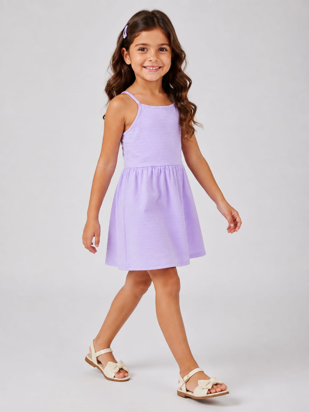 Vestido Infantil em Malha Nikko