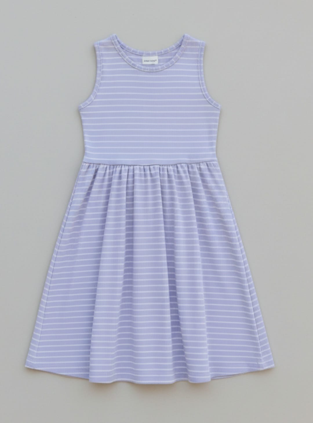 Vestido Canelado Listras Infantil – Conforto, Leveza e Estilo para o Dia a Dia