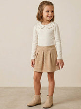 Conjunto Short Saia e Blusa Meia Estação Infantil Confortável e Estiloso