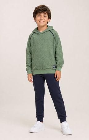 Conjunto Moletom Fire com Capuz Infantil