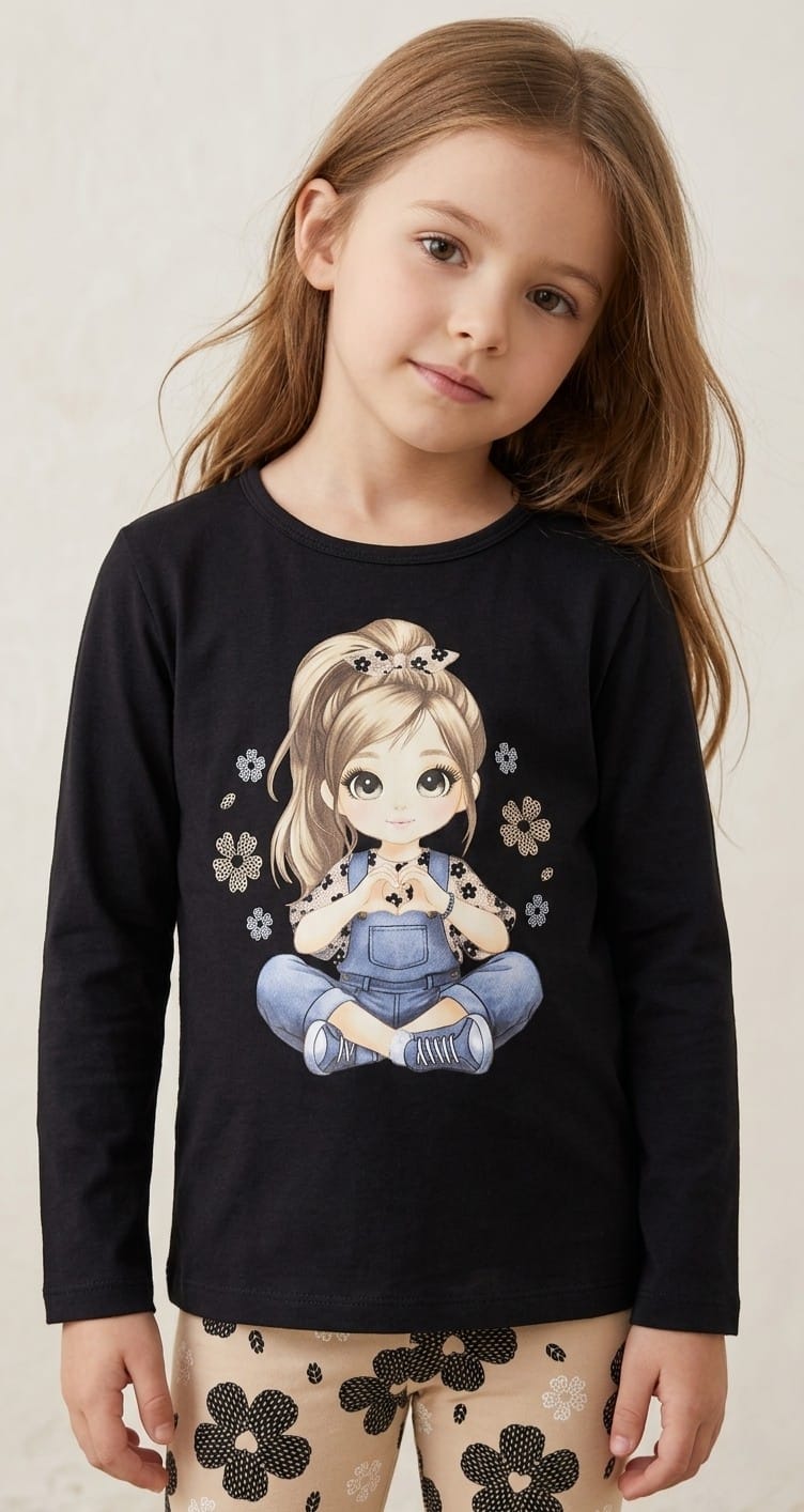 Conjunto Meia Estação Bonequinha Infantil: Conforto e Estilo Perfeito para o Dia a Dia
