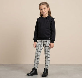 Conjunto Moletom Menina Infantil com Laço – Conforto e Estilo para o Dia a Dia