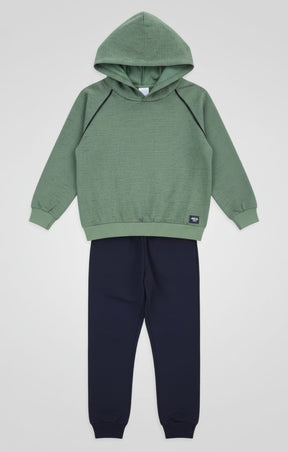 Conjunto Moletom Fire com Capuz Infantil
