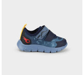 Tênis Infantil Bibi Energy Baby 2.0 Azul de Dinossauro