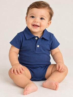 BODY POLO BEBÊ 100% ALGODÃO MALHA PREMIUM