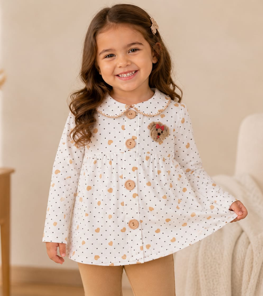 Conjunto Infantil Moletom Peluciado 100% Algodão