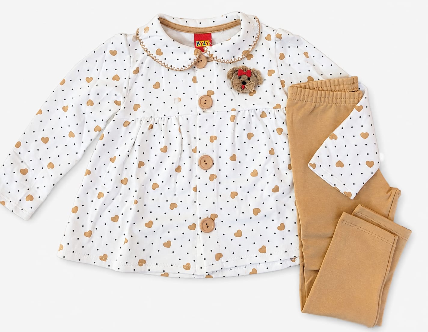 Conjunto Infantil Moletom Peluciado 100% Algodão