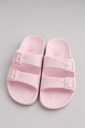 Papete Infantil Up Baby Lilás Doce com Fivelas Decorativas e Solado Antiderrapante