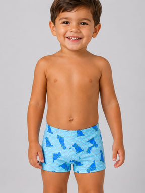 Sunga Infantil UV 50+ Estampa Cachorrinhos
