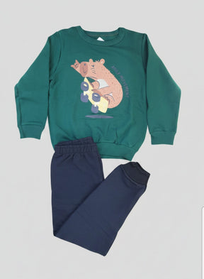 Conjunto Infantil Moletom Capivara