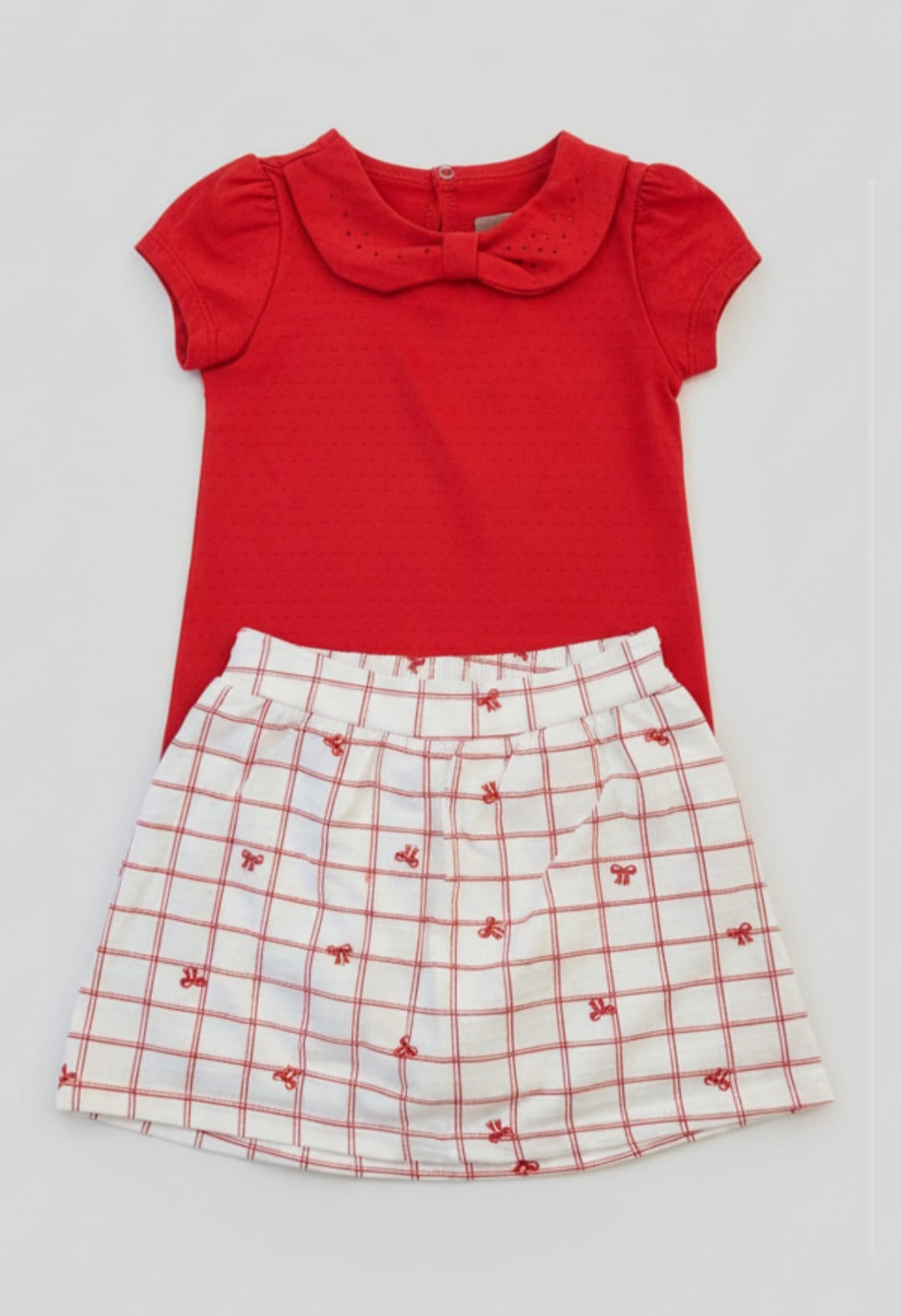 Conjunto Classic Infantil em Malha Nikko – Elegância, Conforto e Delicadeza para o Dia a Dia