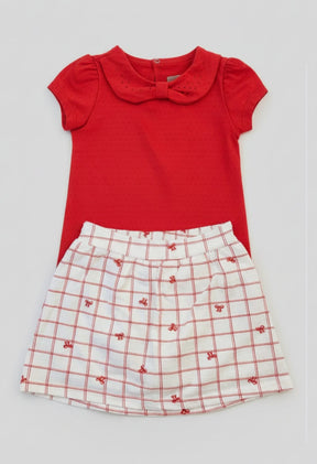 Conjunto Classic Infantil em Malha Nikko – Elegância, Conforto e Delicadeza para o Dia a Dia