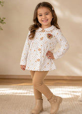 Conjunto Infantil Moletom Peluciado 100% Algodão
