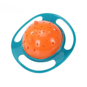 Tigela Infantil Giro 360° Antivazamento – Bowl Universal Rotatório para Bebês e Crianças, À Prova de Quedas e Derramamentos