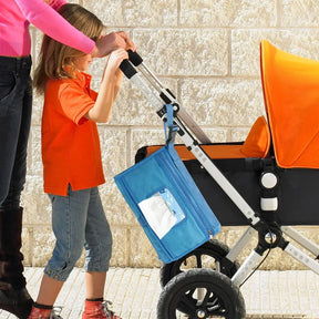 Trocador Portátil Impermeável para Bebê – Mudador de Fraldas com Bolsos, Dobrável para Viagem e Passeios