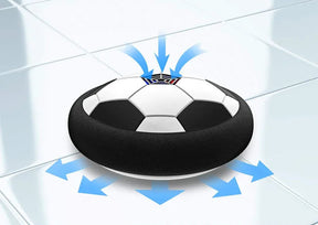 Bola de Futebol Flutuante Elétrica com LED e Música, Brinquedo Esportivo para Crianças