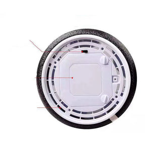 Bola de Futebol Flutuante Elétrica com LED e Música, Brinquedo Esportivo para Crianças