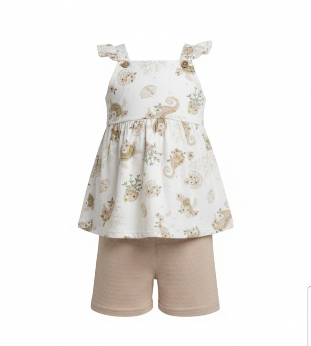 Conjunto Infantil Alakazoo – Blusa e Short Feminino, Conforto e Estilo para o Dia a Dia