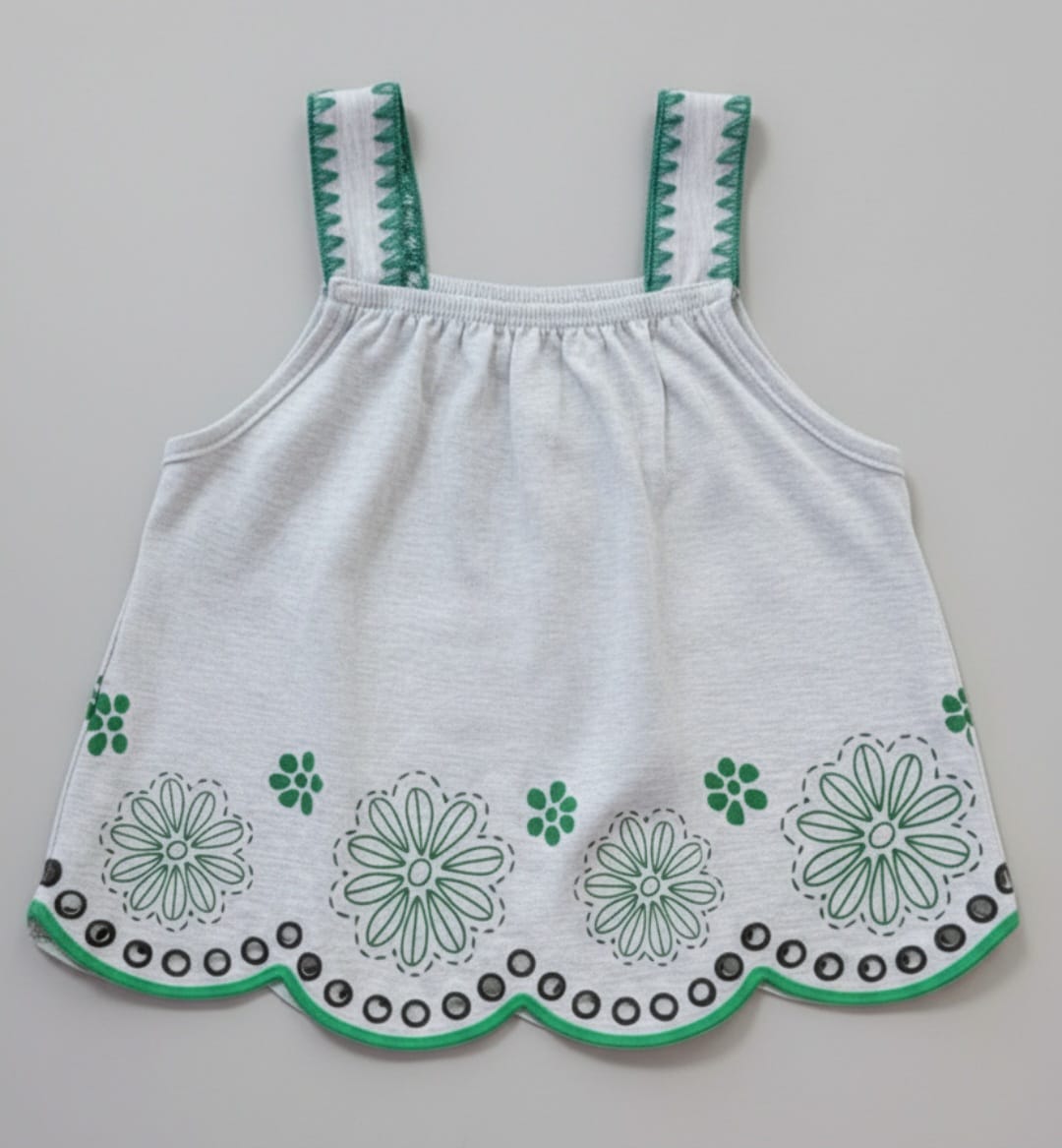 Conjunto Infantil Nanai – Blusa e Short com Bordado, Look Feminino Delicado e Confortável