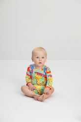 Macaquinho Infantil Manga Longa com Proteção Solar UV 50+ Up Baby