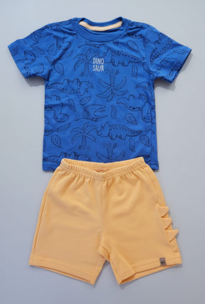 Conjunto Dino Infantil em Algodão – Conforto, Estilo e Diversão para o Dia a Dia