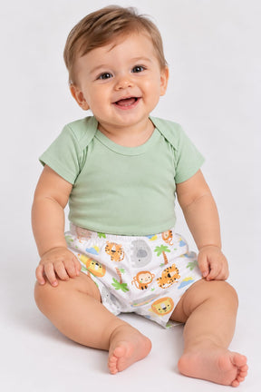 Kit Bebê 3 Peças Safari