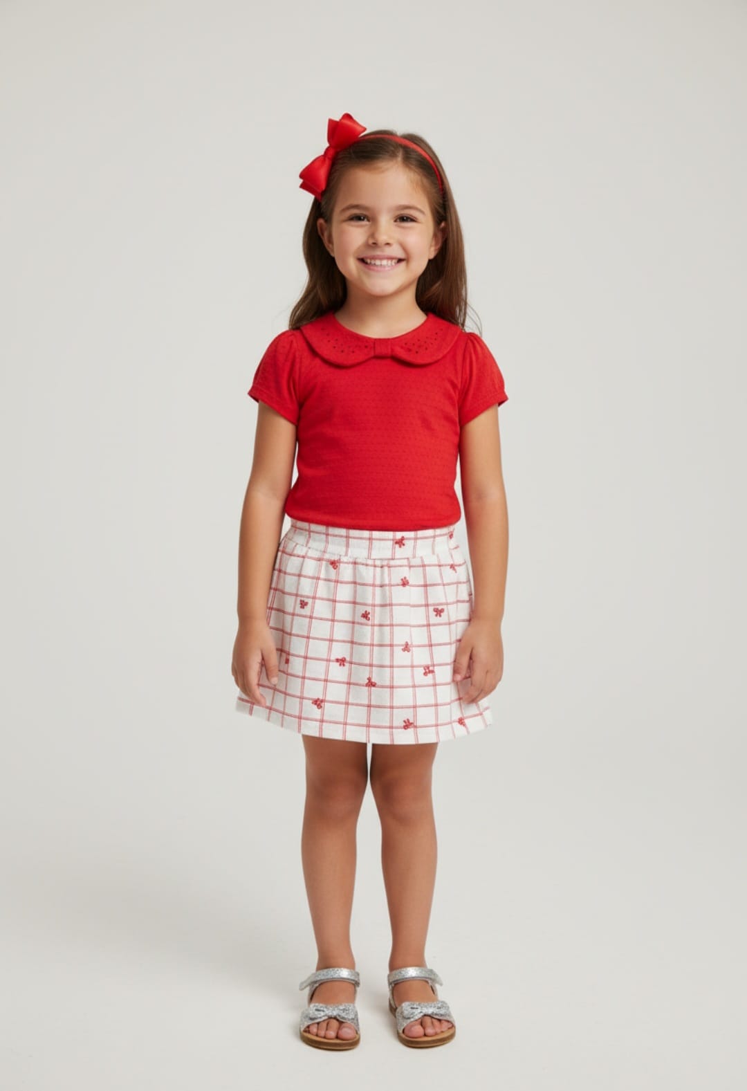 Conjunto Classic Infantil em Malha Nikko – Elegância, Conforto e Delicadeza para o Dia a Dia